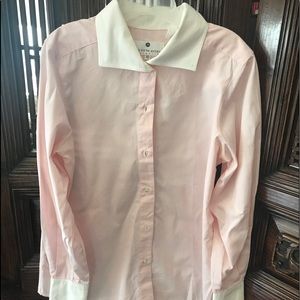 Classic cotton buttoned shirt sz 10 from Saks